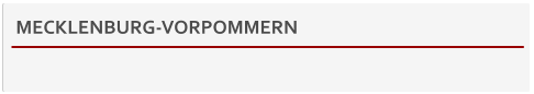 MECKLENBURG-VORPOMMERN