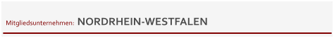 Mitgliedsunternehmen:  NORDRHEIN-WESTFALEN