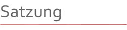 Satzung