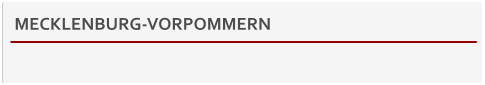 MECKLENBURG-VORPOMMERN