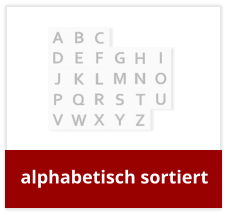 alphabetisch sortiert